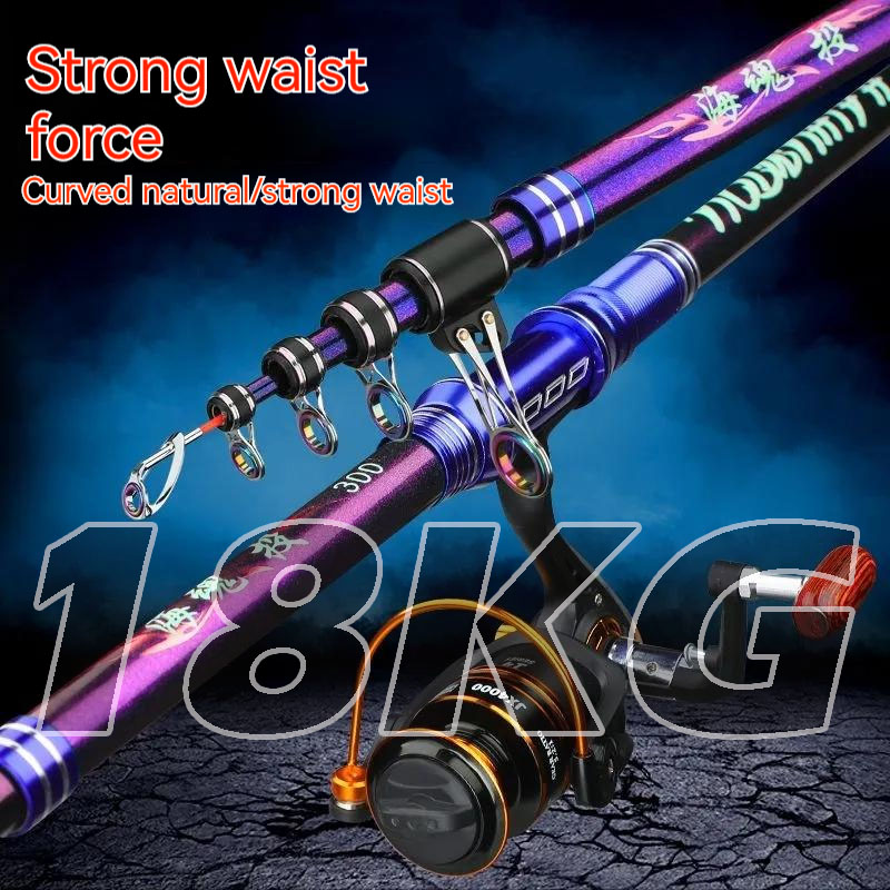 Developing Tank Reel - Ultra sert balıkçılık çubuklar 2.1-4.5m atma