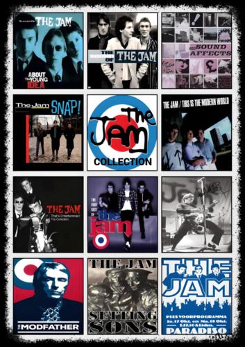 Vintage Collectible Posters - 1P, Metal Tabelalar THE JAM COLLECTION