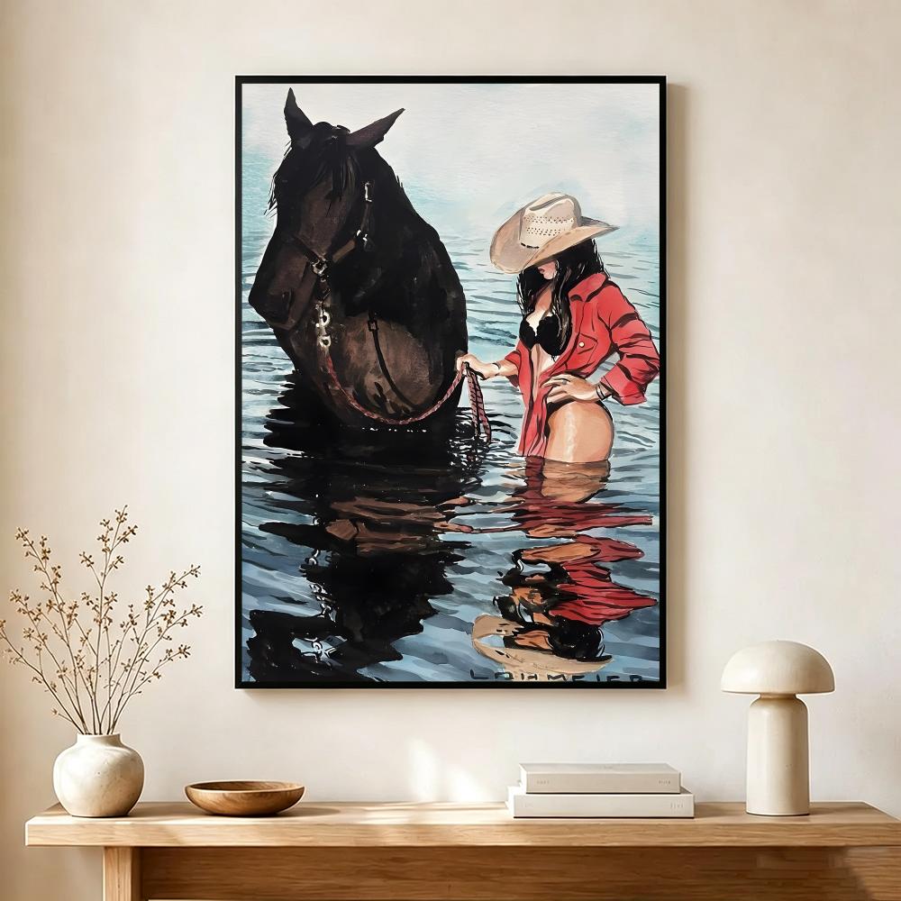 Eski Tarz Kovboy Temalı Poster - Vintage Collectible Posters incelemesi ve fiyatı
