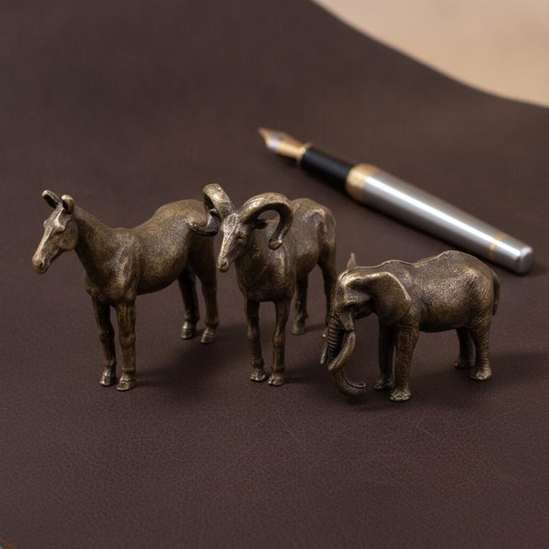 Masif Pirinç Hayvan Figürleri  - Vintage Collectibles Store incelemesi ve fiyatı