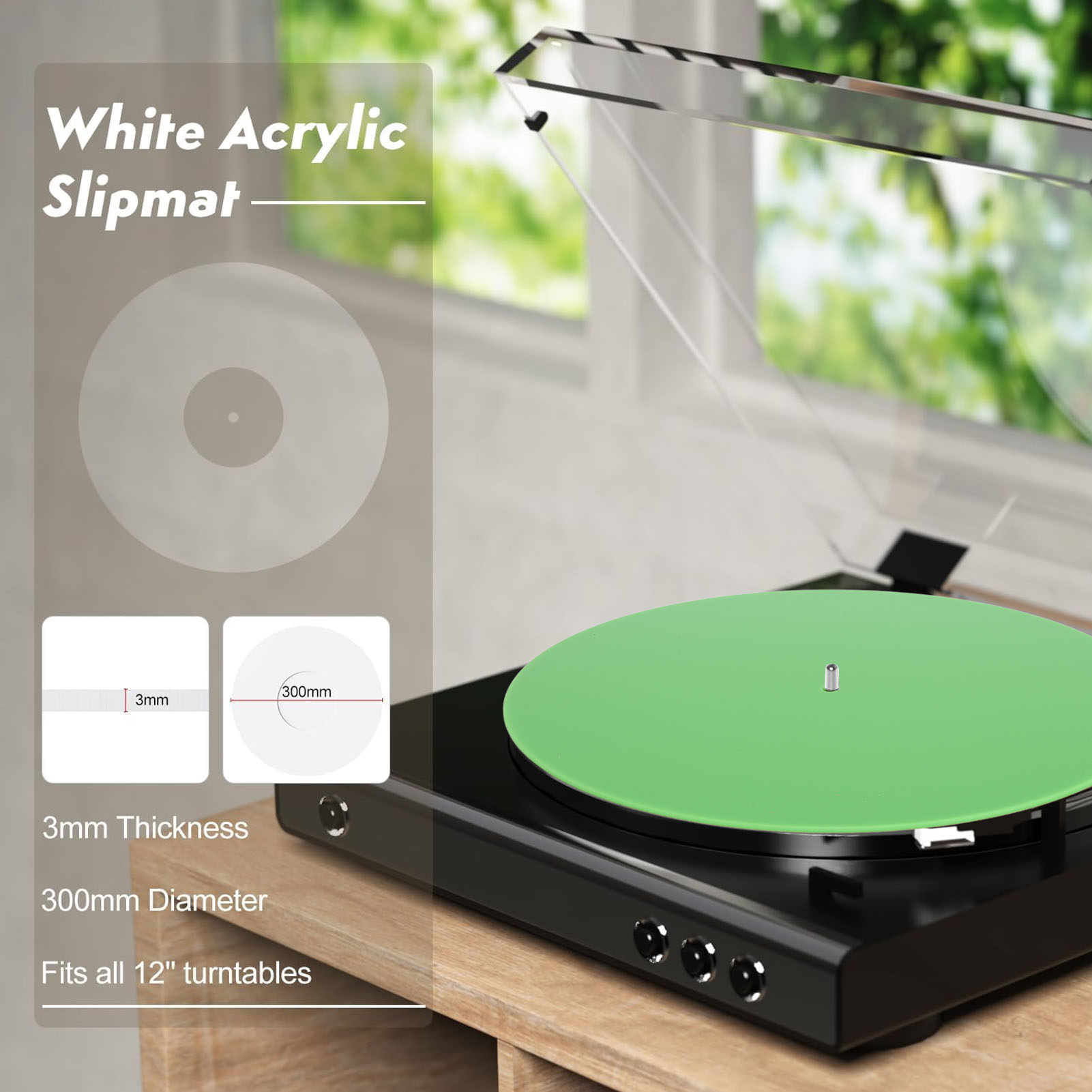 Kayıt Tabağı Slipmat Akrilik P - Vinyl Record Cleaner incelemesi ve fiyatı