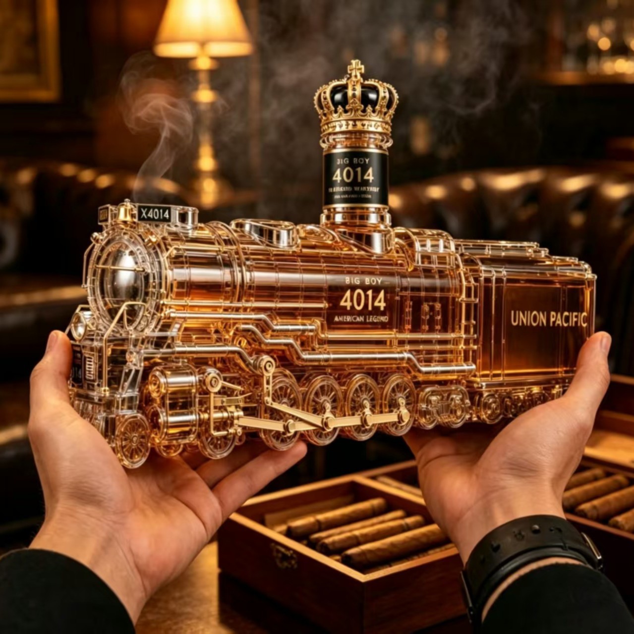 Eski Tip Buharlı Tren Tasarıml - Vintage Collectible Liquor Bottles incelemesi ve fiyatı