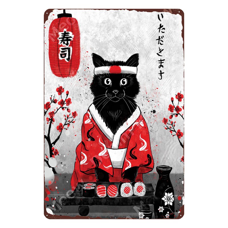 Japon yakut Metal tabela sanat - Vintage Collectible Posters incelemesi ve fiyatı