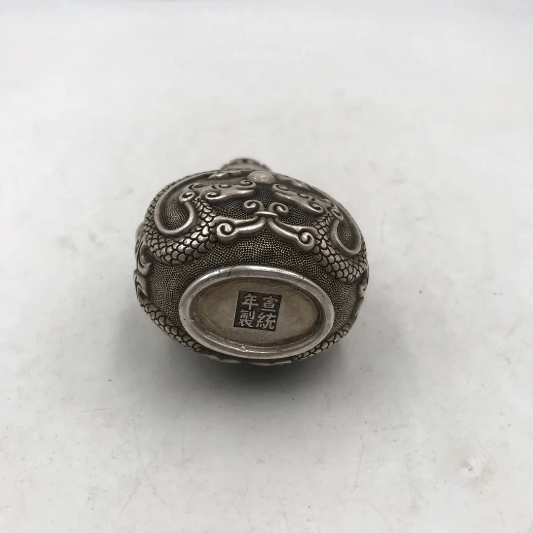 Çin Beyaz Bronz Enfiye Şişesi  - Vintage Collectible Bottles incelemesi ve fiyatı