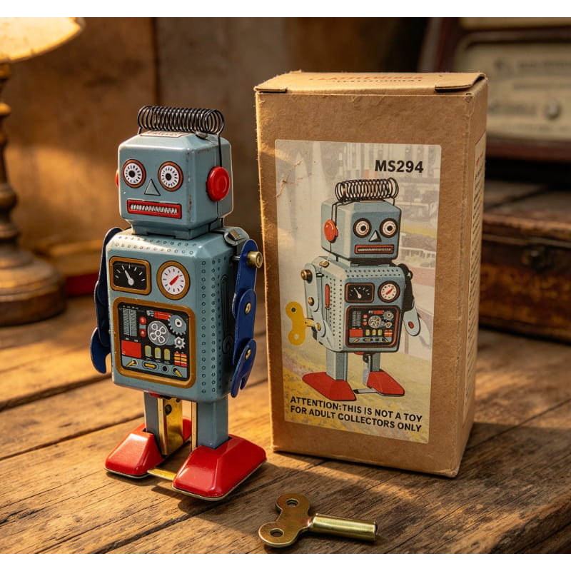 Vintage MS294 Teneke Kurmalı R - Vintage Collectibles Store incelemesi ve fiyatı