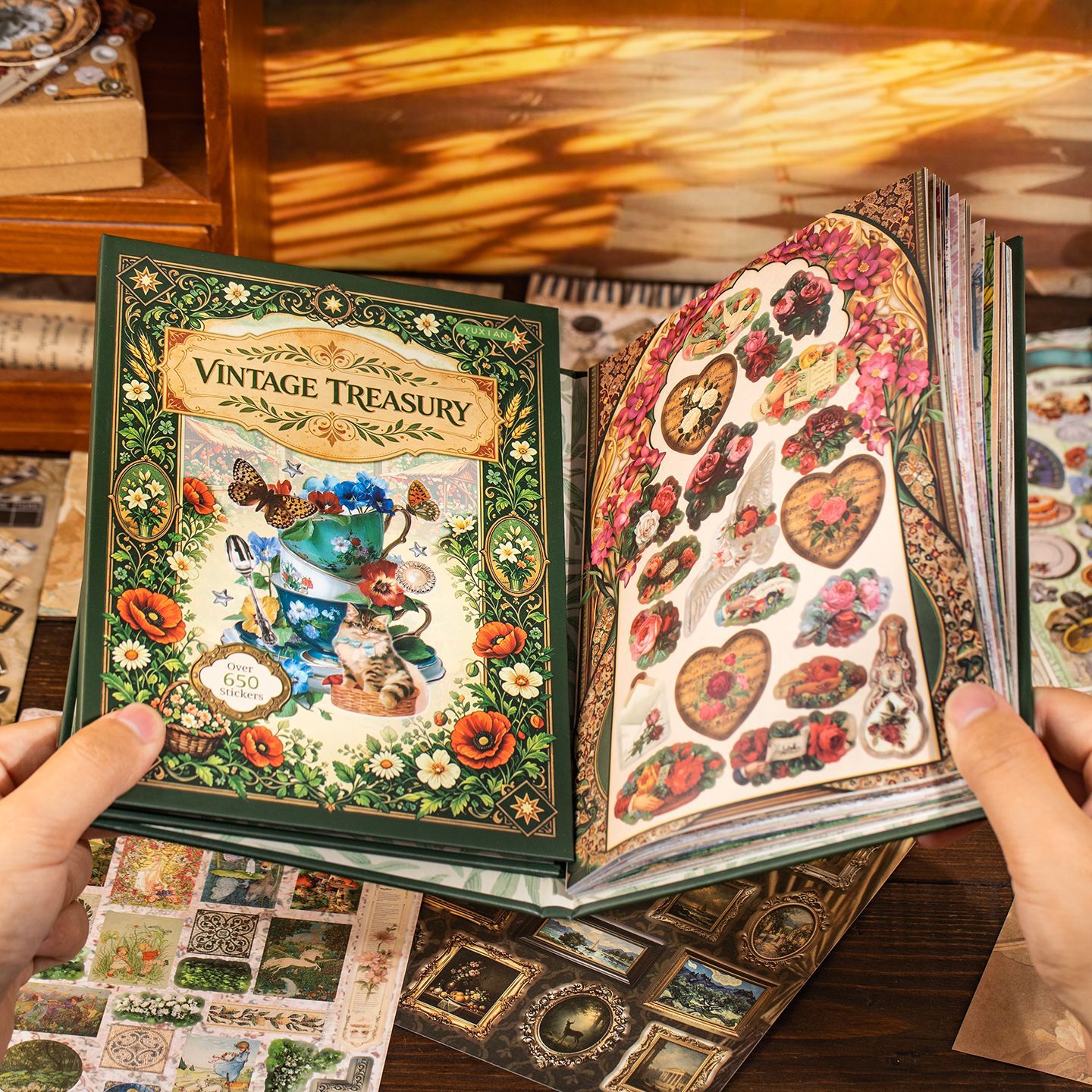 Sticker kitap vintage koleksiy - Vintage Collectible Books incelemesi ve fiyatı